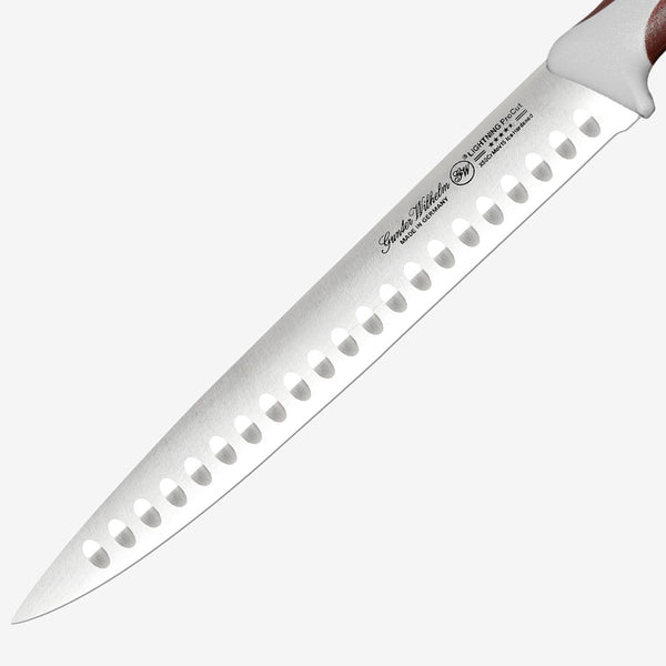 Gunter Wilhelm Thunder Carving Knife, 10 Inch | Brown and Grey ABS Handle SKU: 10-121-0210