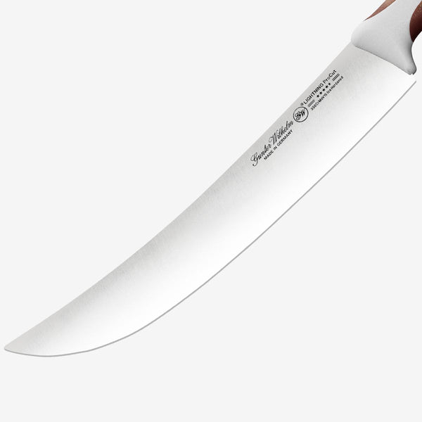 Gunter Wilhelm Thunder Cimeter/Butcher Knife, 10 Inch | Brown and Grey ABS Handle SKU: 10-130-0710