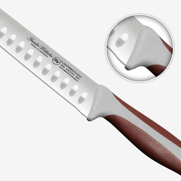 Gunter Wilhelm Thunder Slicer/Brisket Knife, 12 Inch | Brown and Grey ABS Handle SKU: 10-120-0612
