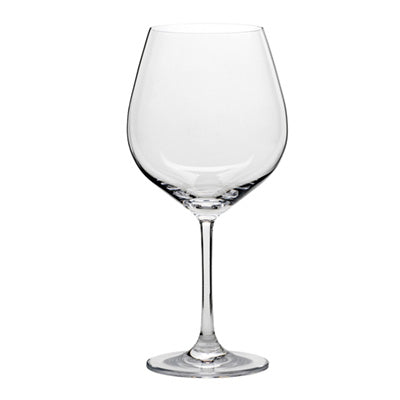 Burgundy glass 25oz ? 8? 7/8 x ?4" 3/16