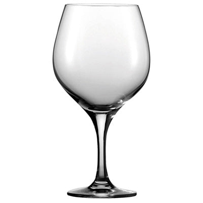 Burgundy glass 19oz ? 7? 7/8 x ?4"