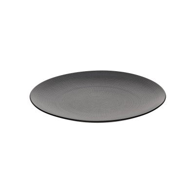 Round Dinner plate coupe 11" - Black 11"