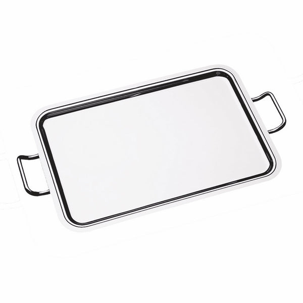 Rectangular Tray With Handles;  L: 17-3/4" W: 12-1/4"