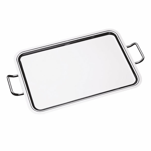 Rectangular Tray With Handles;  L: 23-5/8" W: 16-1/2"