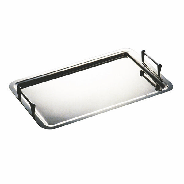 Rectangular Tray With Stackable Handles L: 11-3/4" W: 8-1/4"