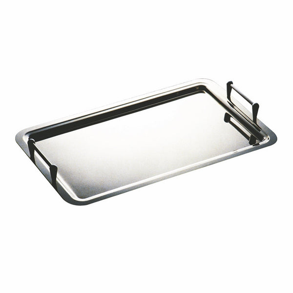 Rectangular Tray With Stackable Handles L: 13-3/4" W: 9-1/2"