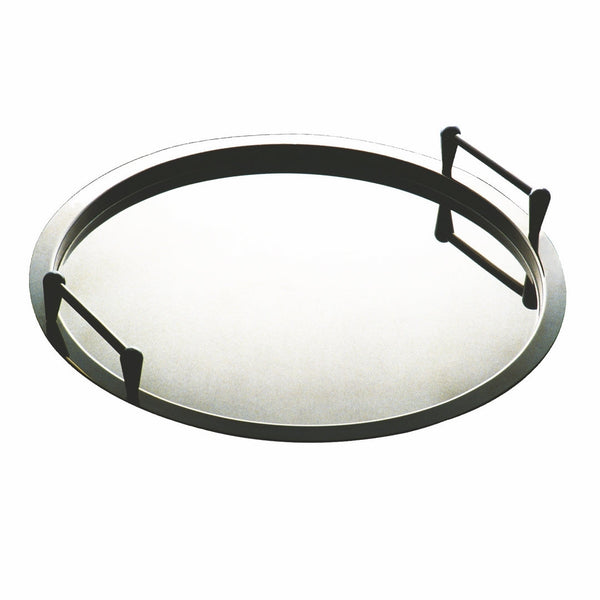 Round Tray With Stackable Handles;  D: 13-3/4"