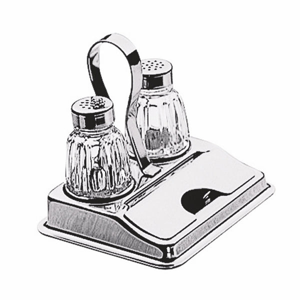 Salt Cellar With Toothpick Container H: 5-1/2", 2 X 2-3/4 Oz.