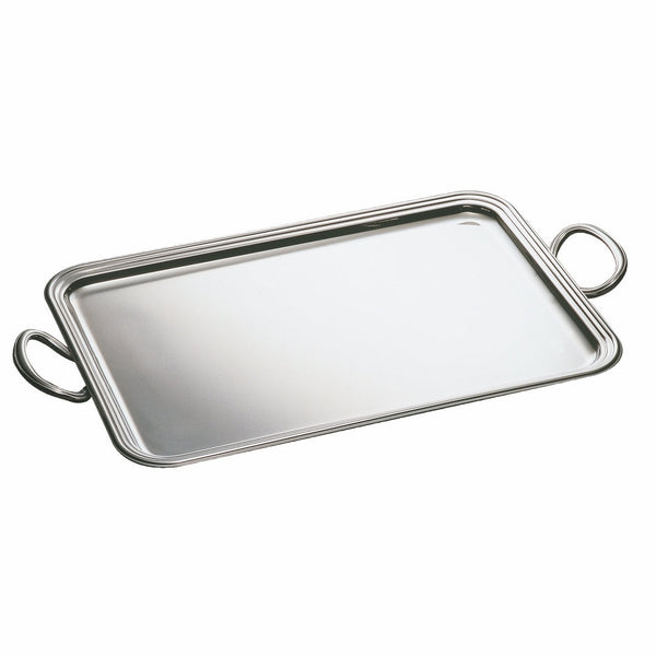 Rectangular Tray With Handles;  L: 23-5/8" W: 16-1/8"