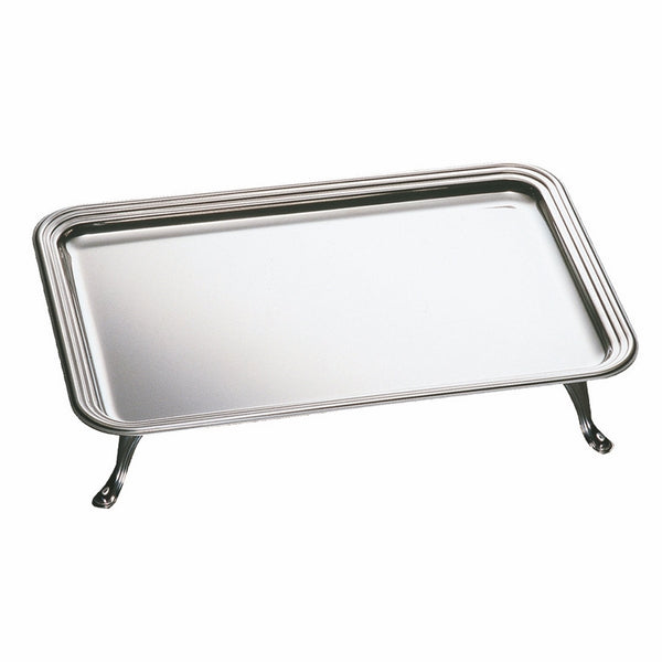 Footed Rectangular Tray;  L: 11-3/4" W: 8-1/4"