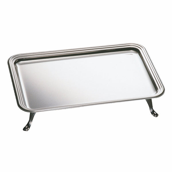 Footed Rectangular Tray;  L: 13-3/4" W: 9-1/2"