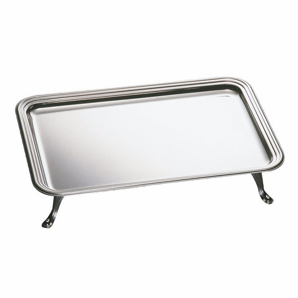 Footed Rectangular Tray;  L: 17-3/4" W: 12-1/4"