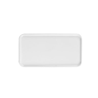 White enamelled porcelain trays GN  1/3 12" 5/8 x 6"7/8