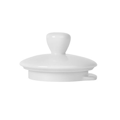 Porcelain lid for tea pot 2 and 4 cups - White 