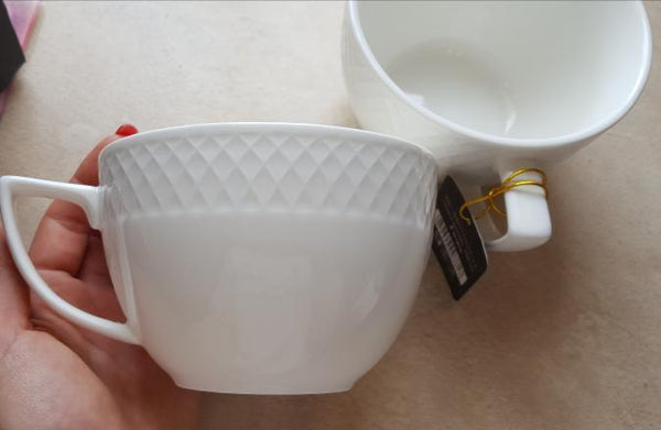 Wilmax Fine Porcelain Jumbo Mug 17 Oz | 500 Ml Set Of 2 In Gift Box SKU: WL-880109/2C