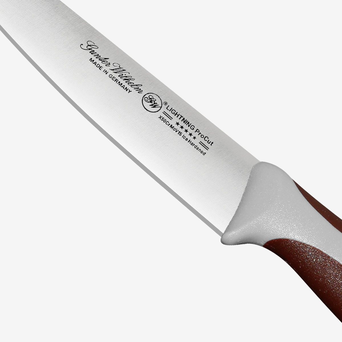 Gunter Wilhelm Thunder Paring Knife, 3.5 Inch | Brown and Grey ABS Handle SKU: 10-111-0135