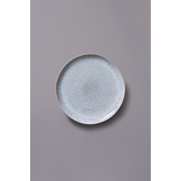 Plate Palmer Light Blue Sea 11.2 inch Blue Stoneware SKU: '528402