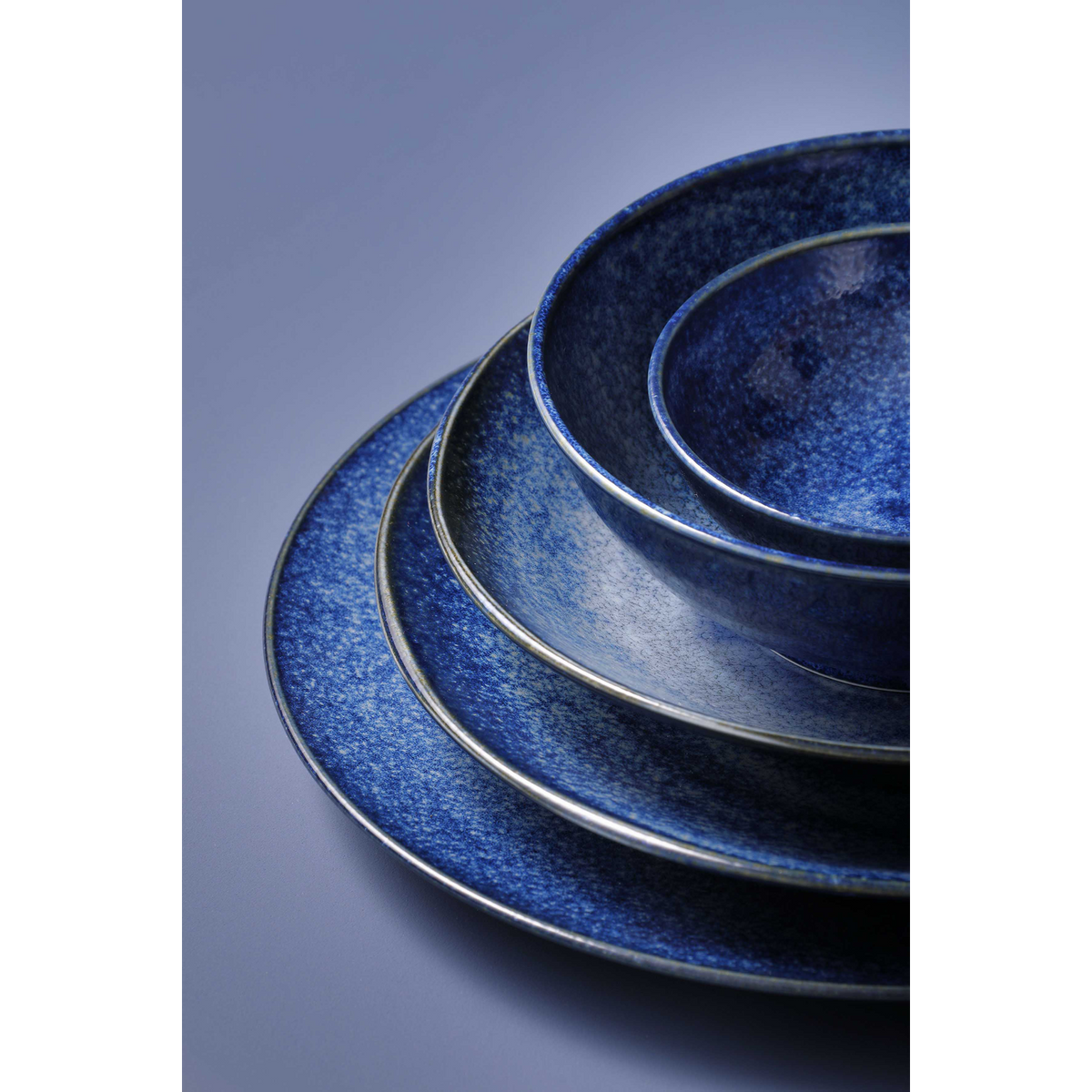 Bowl Palmer Kiryu 6.7 inch 23.5 FL OZ Blue Porcelain SKU: '532200