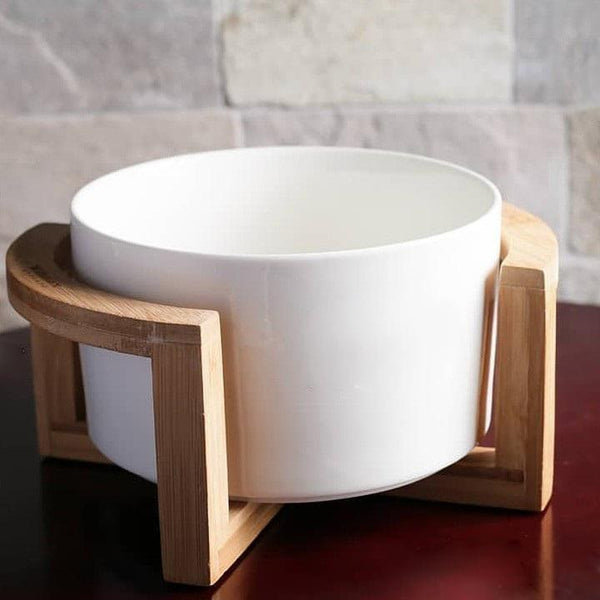 Wilmax Natural Bamboo Bowl Stand 8.75" X 4" | 22.5 X 10 Cm SKU: WL-771105/A