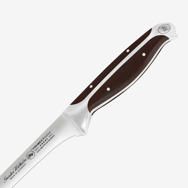 Gunter Wilhelm Thunder Boning Knife, 6 Inch | Dark Brown ABS Handle SKU: 30-314-0306