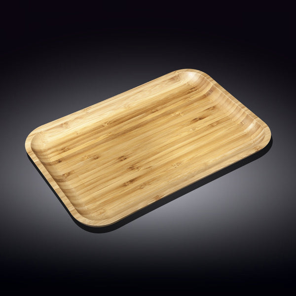 Wilmax Natural Bamboo Platter 12" X 8" | 30.5Cm X 20.5Cm SKU: WL-771054/A
