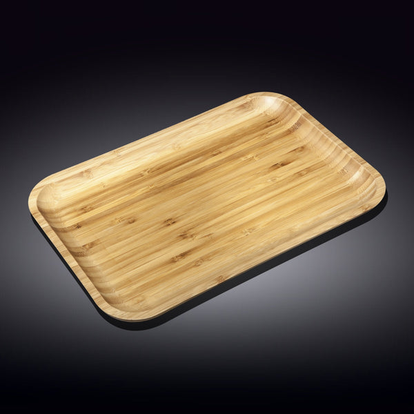 Wilmax Natural Bamboo Platter 13" X 9" | 33Cm X 23Cm SKU: WL-771055/A