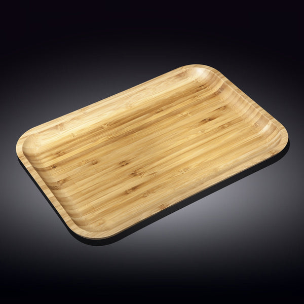 Wilmax Natural Bamboo Platter 14" X 10" | 35.5Cm X 25.5Cm SKU: WL-771056/A