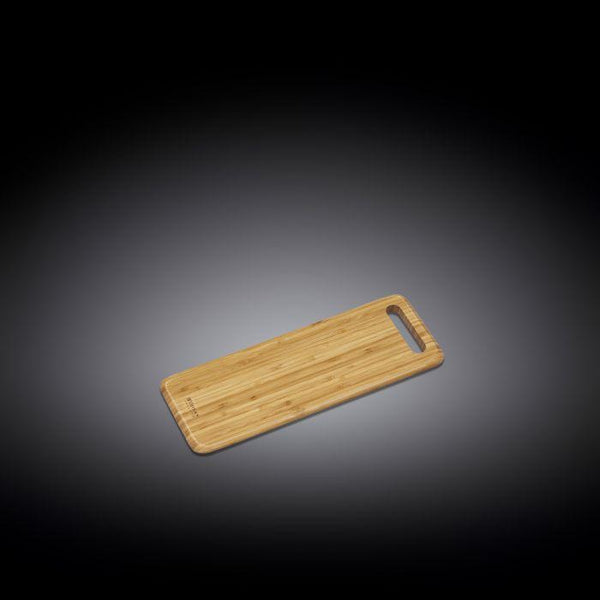 Natural Bamboo Long Serving Board 15.8" X 5.9" | 40 X 15 Cm WL-771139/A