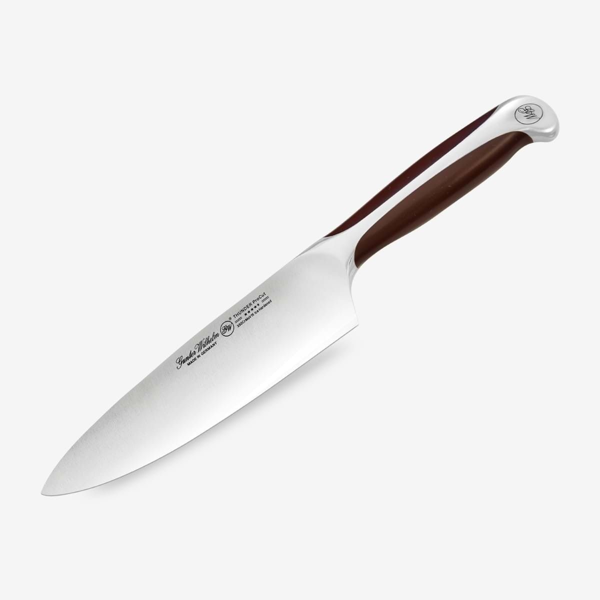 Gunter Wilhelm Thunder Chef Knife, 8 Inch | Brownish ABS Handle SKU: 50-508-0108