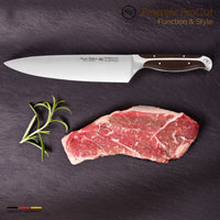 Gunter Wilhelm Thunder Chef Knife, 8 Inch | Dark Brown ABS Handle SKU: 30-308-0108