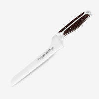 Gunter Wilhelm Thunder Offset Bread Knife, 8 Inch | Dark Brown ABS Handle SKU: 30-348-1508