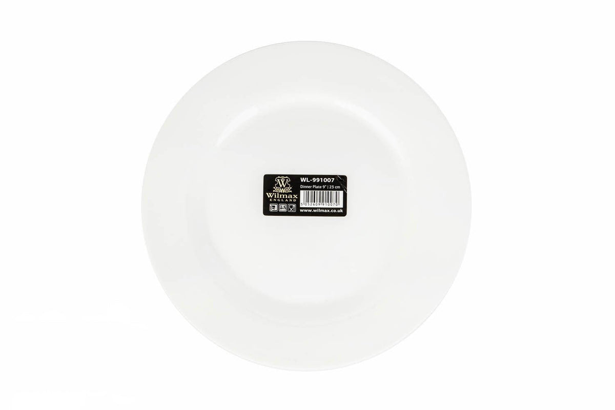 Wilmax Fine Porcelain Dinner Plate 9" | 23 Cm SKU: WL-991007/A