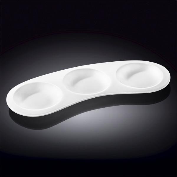 Wilmax Fine Porcelain Tray 9.5" X 3.5" | 25 X 8.5 Cm SKU: WL-992669/A