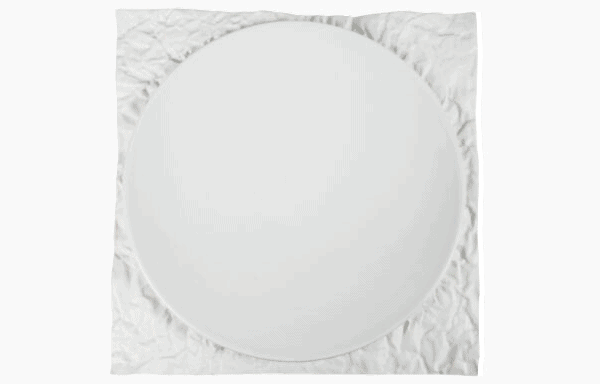 Square Plate Large 067 0015 10 1/8 in (26 cm)