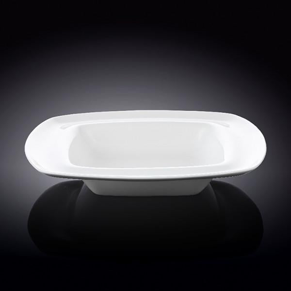 Wilmax Fine Porcelain Deep Plate 8.5" X 8.5" | 22 Cm X 22 Cm 10 Fl Oz | 300 Ml SKU: WL-991021/A