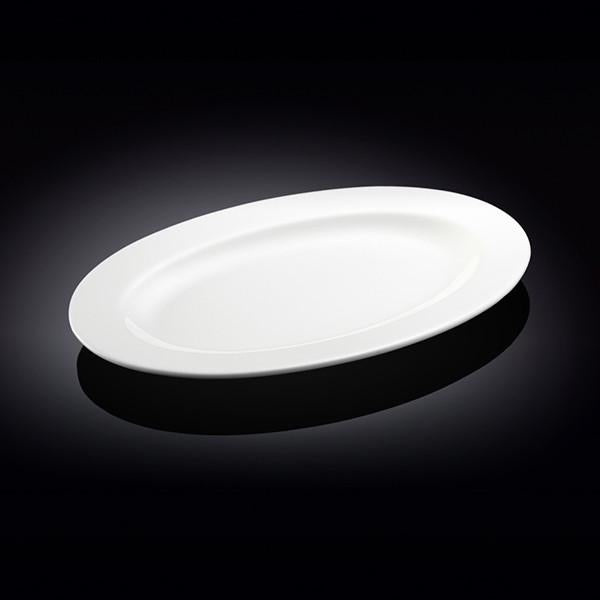 Wilmax Fine Porcelain Oval Platter 14" | 36 Cm SKU: WL-992026/A