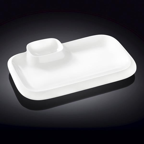 Wilmax Fine Porcelain Rectangular Platter 14" X 8.5"| 36 X 21.5 Cm SKU: WL-992575/A