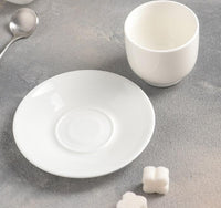 Wilmax Fine Porcelain 5 Oz | 150 Ml Tea Cup & Saucer SKU: WL-993021/AB