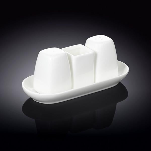 Wilmax Fine Porcelain Salt&Pepper Set SKU: WL-996005/SP