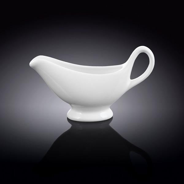 Wilmax Fine Porcelain Sauce Boat 6 Oz | 170 Ml SKU: WL-996013/A
