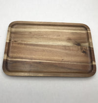 ZavisGreen Acacia Serving rectangle tray / dish 12" X 8" SKU: ZG-660212