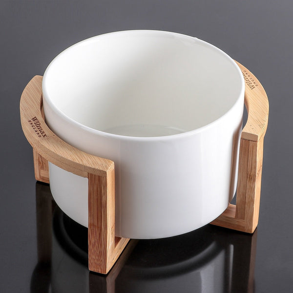 Wilmax Natural Bamboo Bowl Stand 7.5" X 4" | 19 X 10 Cm SKU: WL-771104/A