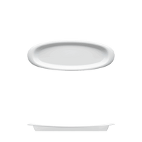 Oval Platter | Catalog Number: 010 0038 | Dimensions: 19 1/2 x 7 in (49 x 18 cm)