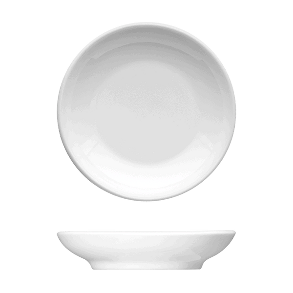 Round Plate | Catalog Number: 047 0236 | Dimensions: 4 in (10 cm)
