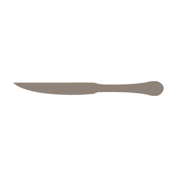 Steak Knife | Solid Handle | Mirror Finish: 6361 