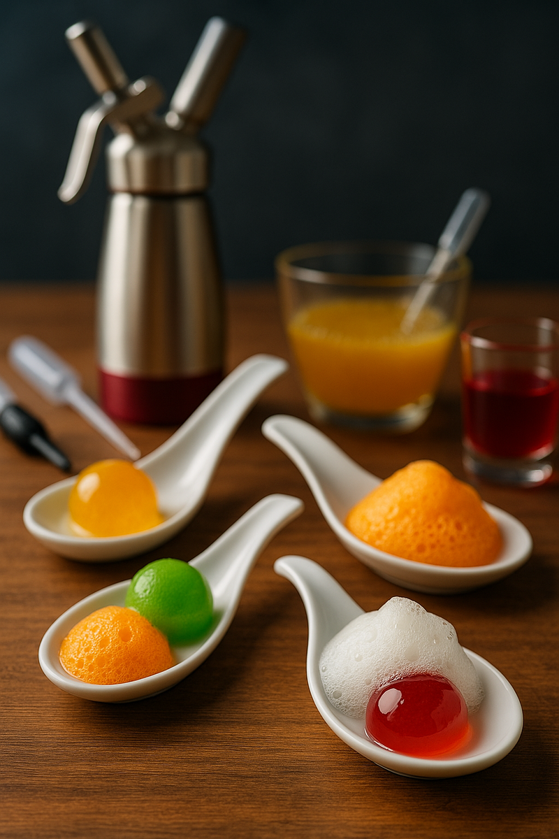 Edible Spheres and Foams: A Beginner’s Guide to Molecular Techniques 🧪🍽️