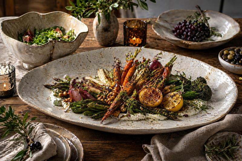 One Plate, One Statement: Oversized Serveware Becoming a Design Power Move