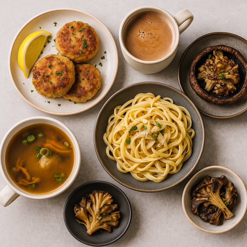 🍄 Cooking with Medicinal Mushrooms: Lion’s Mane, Chaga & More in 5 Dishes