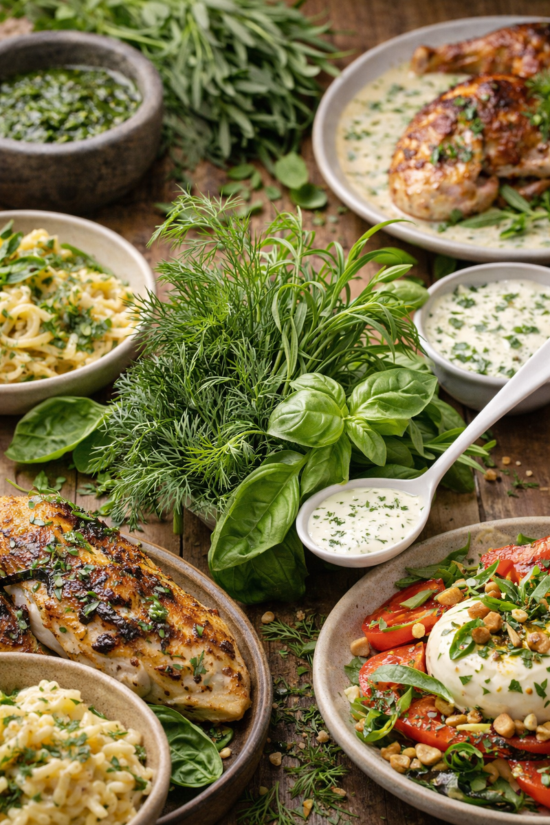 Herb-Forward Cooking: Why Dill, Tarragon &amp; Basil Are Back in a Big Way
