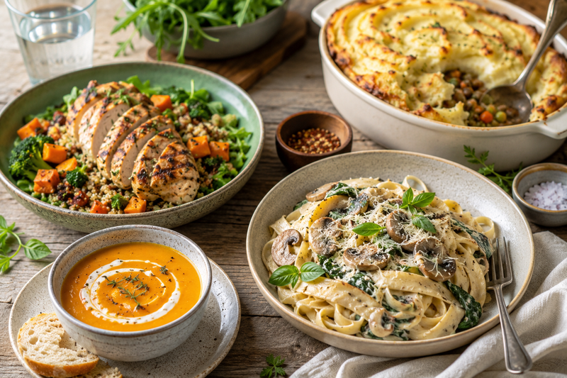 Clean Comfort Food: How Classic Dishes Are Getting Lighter, Smarter Upgrades” – Familiar favorites reworked with better ingredients and balanced nutrition